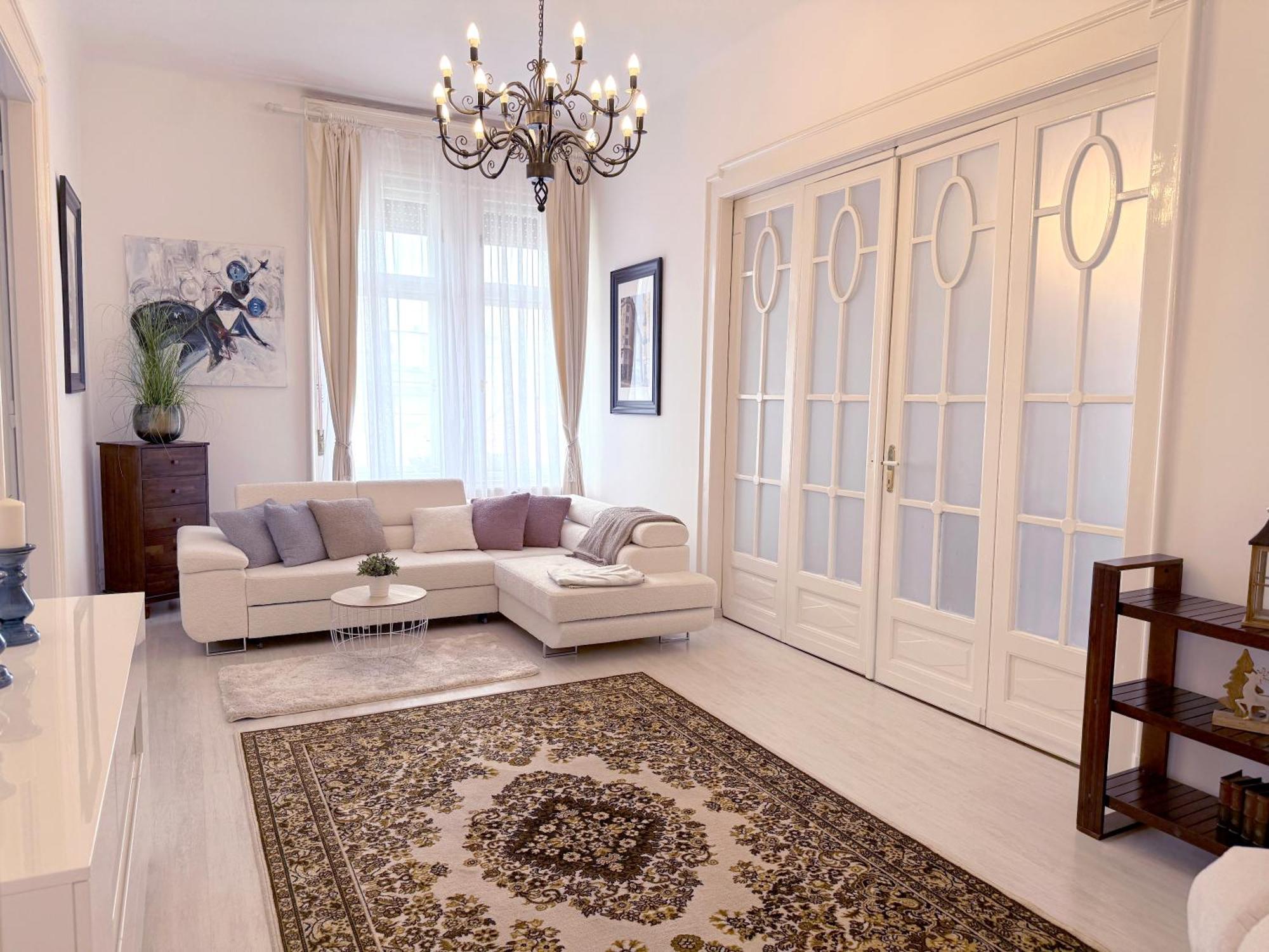 Appartement Elegant 125m2 In Center Of Budapest